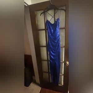 Prom Dress size small Royal Blue